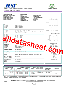 ISM73-62F9H2-155.520型号图片