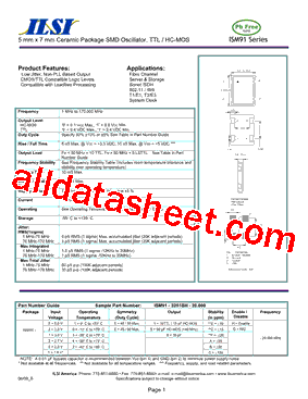 ISM91-5151AH-20.000型号图片