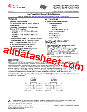 ISO7421FCC型号图片
