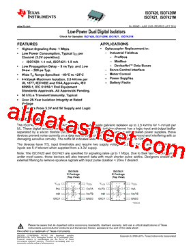 ISO7421M型号图片