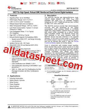 ISO7721FDWR型号图片