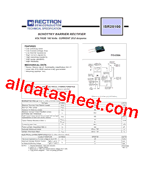 ISR20100型号图片