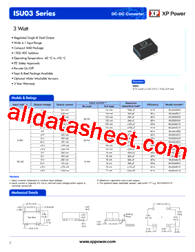 ISU0305S05型号图片