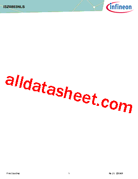 ISZ0803NLS型号图片