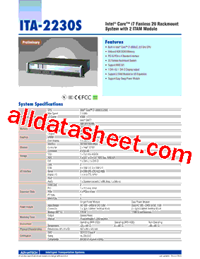 ITA-2230S-00A1E型号图片