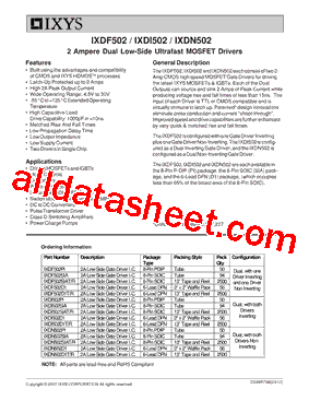 IXDF502SIA型号图片