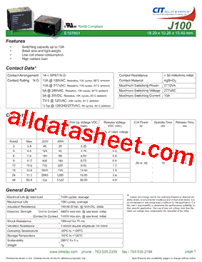 J1001AS9VDC.20型号图片