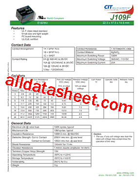 J109F1AS648VDC型号图片