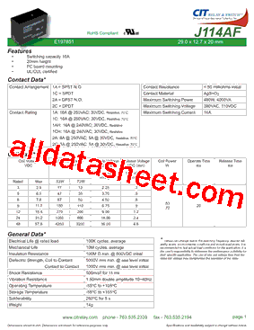 J114AF1AHS48VDC.72型号图片