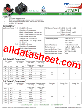 J115F11A48VDCNH.9U型号图片