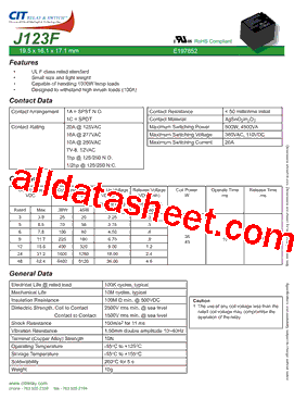 J123F1A6VDC36型号图片