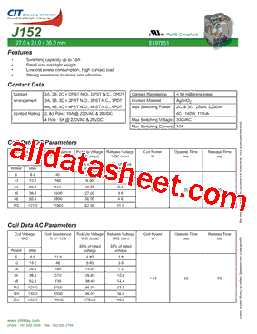 J1523AF48VDC型号图片