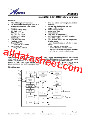 JA58560N型号图片