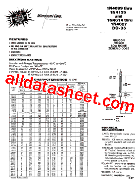 JAN1N4618型号图片