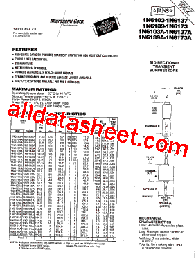 JAN1N6103A型号图片