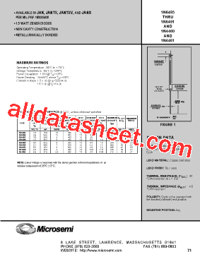 JAN1N6491型号图片