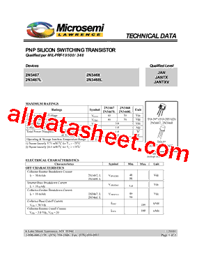 JAN2N3468L型号图片