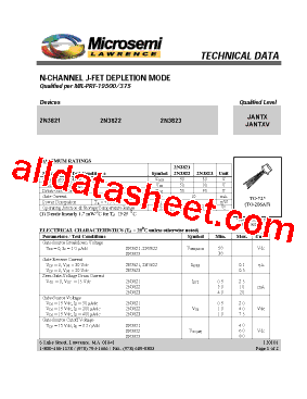 JAN2N3821型号图片