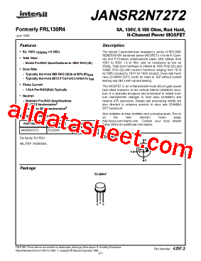 JANSR2N7272型号图片
