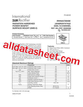 JANSR2N7474U2型号图片