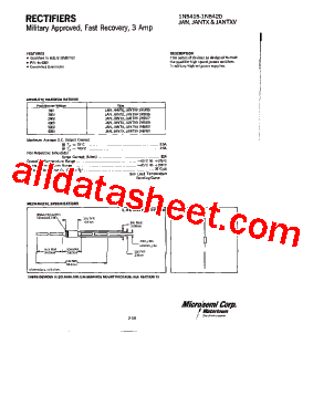 JANTX1N541X型号图片
