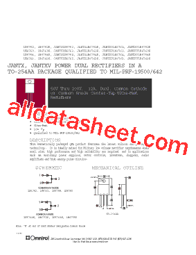 JANTX1N6765R型号图片