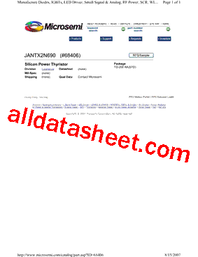 JANTX2N690型号图片