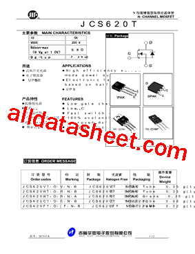 JCS620FT-O-F-N-B型号图片