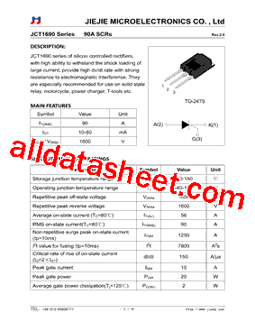 JCT1690CS型号图片