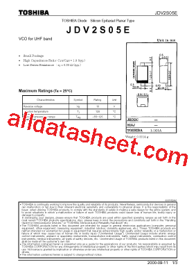 JDV2S05E型号图片