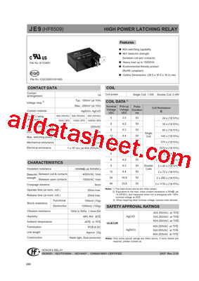 JE919HR2型号图片