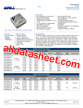 JFCW20型号图片