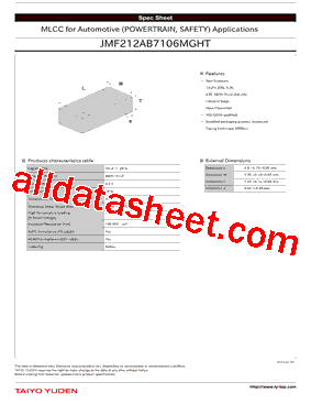 JMF212AB7106MGHT型号图片