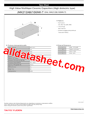 JMK212ABJ106MK-T型号图片