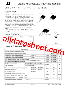 JST04-800TG型号图片