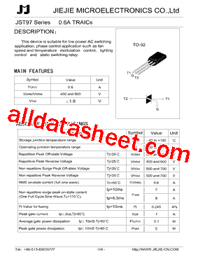 JST97A8型号图片