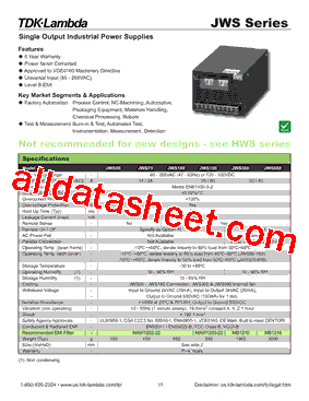 JWS50-15A型号图片