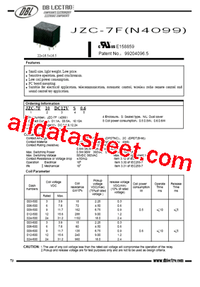 JZC-7F01DC3S0.5型号图片