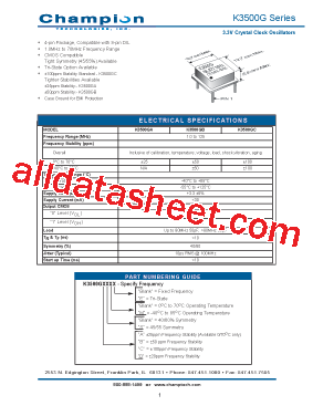 K3500GC型号图片