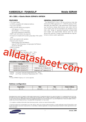 K4M28323LH型号图片