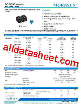 K7801T-500R3型号图片