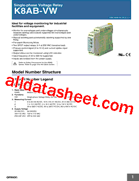 K8AB-VW型号图片