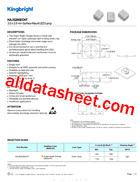 KA-3528SECKT型号图片