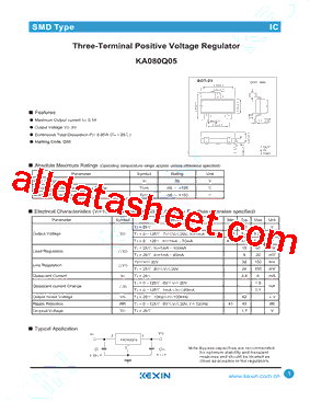 KA080Q05型号图片