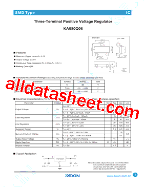 KA080Q06型号图片