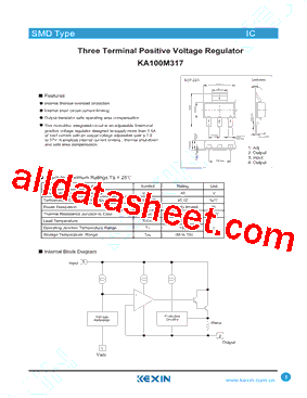 KA100M317型号图片