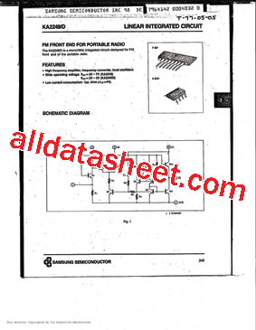 KA2249D型号图片