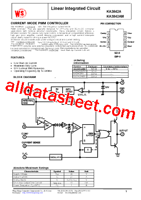 KA3842AMM型号图片
