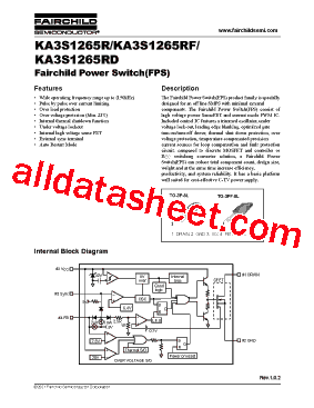 KA3S1265R型号图片