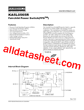 KA5L0565RTU型号图片